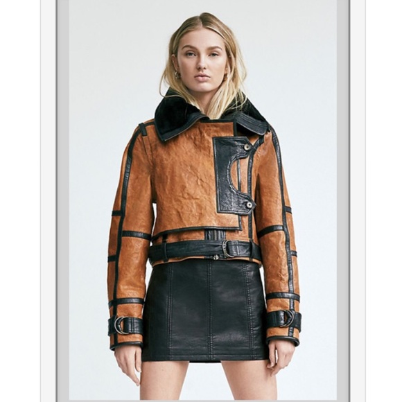 Nicholas K Jackets & Blazers - $1649 Free People x Nicholas K Tanner Convertible Shearling Jacket L